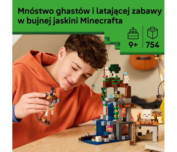 LEGO MINECRAFT 21597 Stacja Ghasta - 1529739 - zdjęcie 4